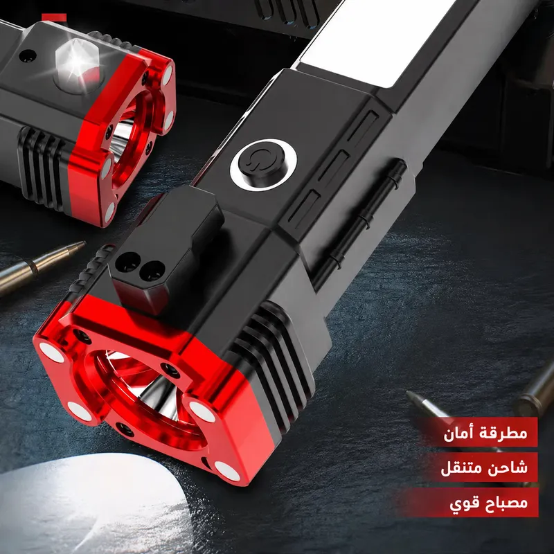Torche LED Multifonction 6en1 – Image 2