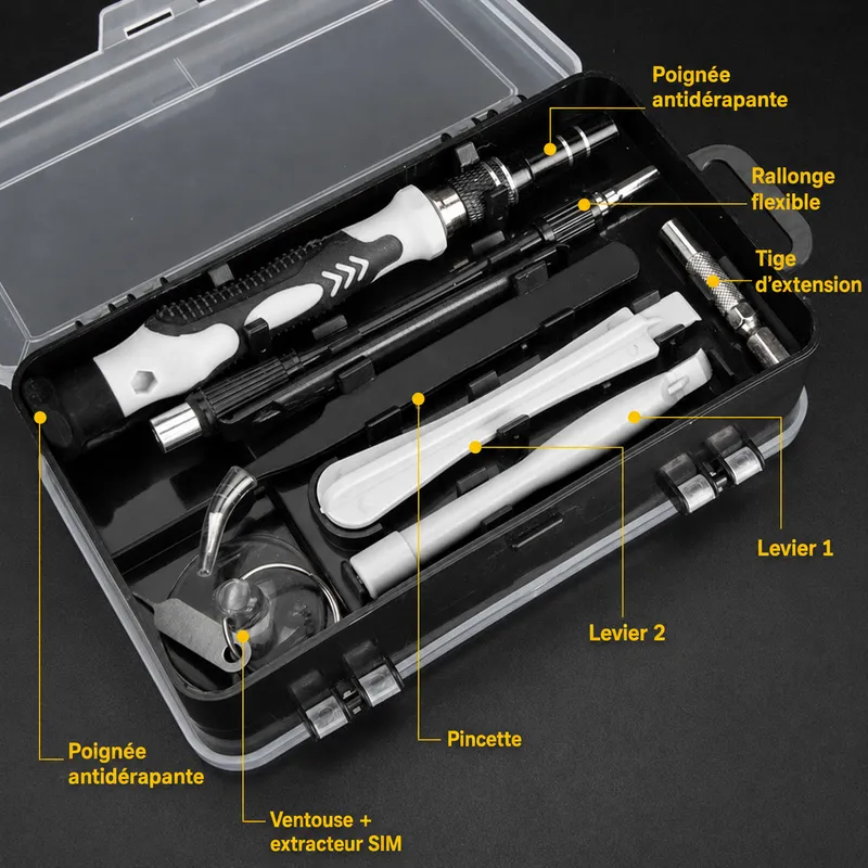 Kit de Réparation Professionnel 115 Pièces – Image 2
